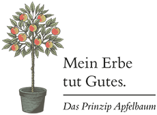 Logo der Initiative "Mein Erbe tut Gutes"